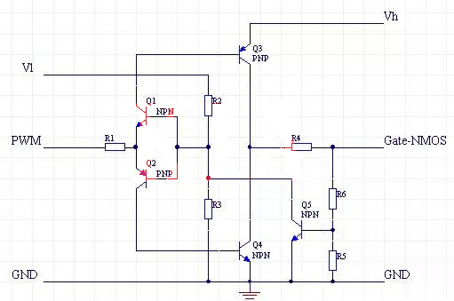 MOS管 驅(qū)動電路 調(diào)壓電路
