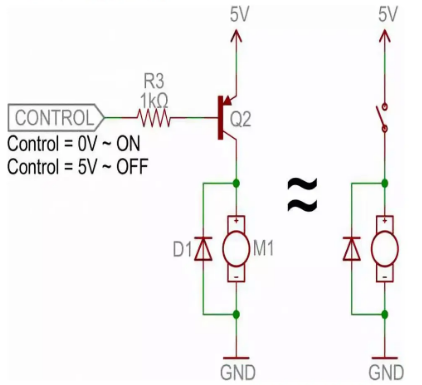 三極管開關(guān)電路