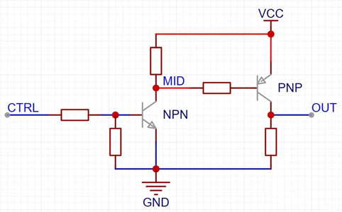 小電壓控制大電壓開關電路圖
